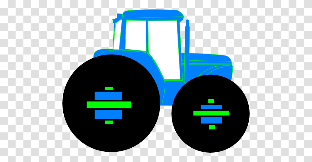Information About Blue Tractor Clipart, Vehicle, Transportation, Bulldozer Transparent Png