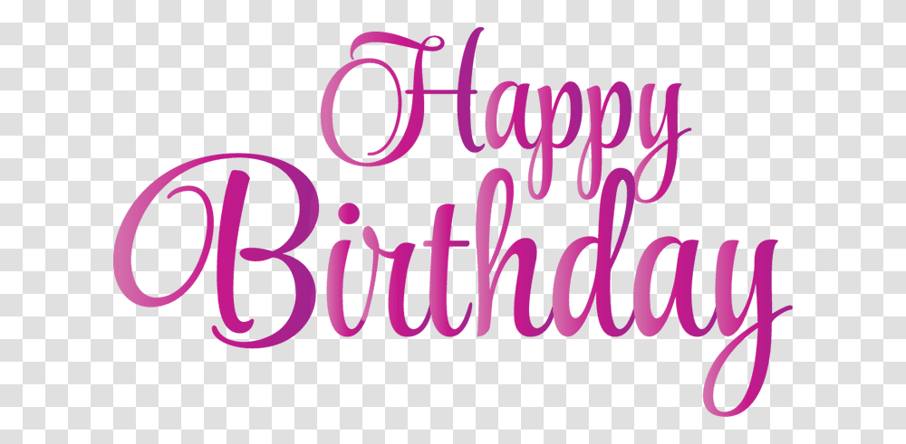 Information And Clip Art To Happy Birthday Text In, Handwriting, Calligraphy, Alphabet, Letter Transparent Png