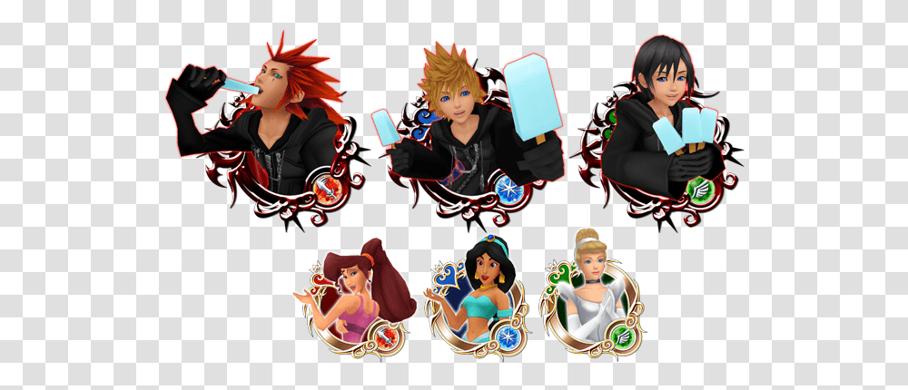 Informationkingdom Hearts Union Khux Axel Roxas Xion, Person, Human, Graphics, Text Transparent Png