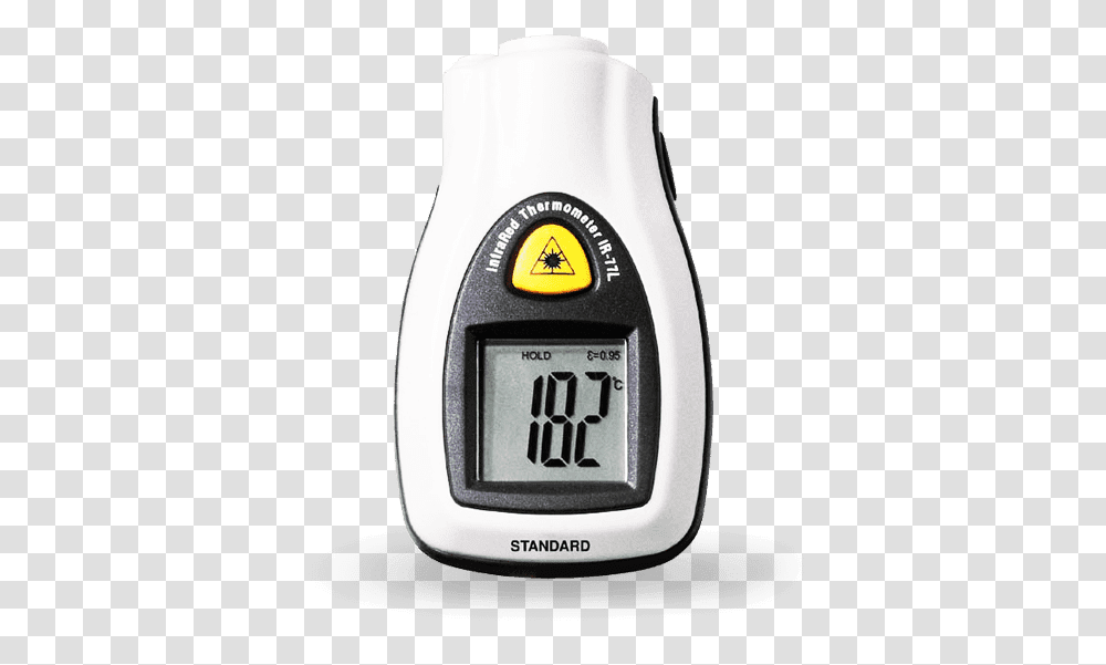 Infrared Thermometer Pocket Size With Laser Pointer Termometros, Wristwatch, Stopwatch Transparent Png