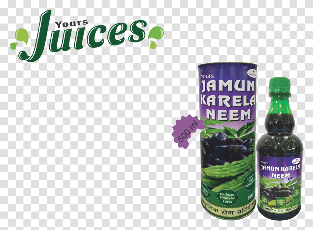Infused With The Goodness Of Jamun Seeds Green Karela Grape, Tin, Can, Aluminium, Beer Transparent Png