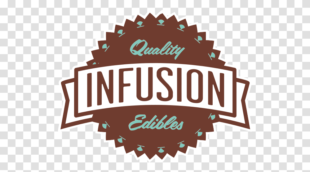 Infusion Edibles Logo Horizontal, Label, Text, Word, Symbol Transparent Png