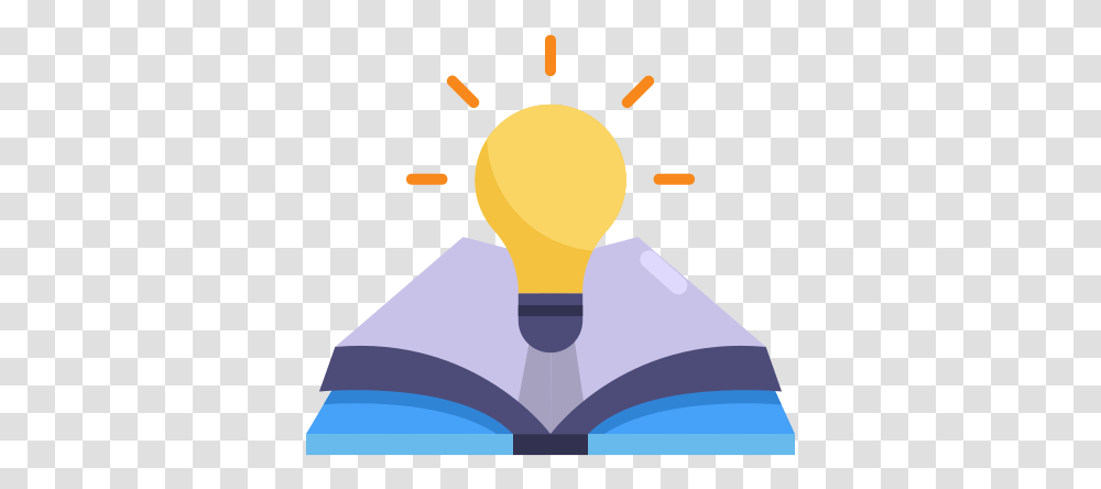 Ingenuity Wit Book Idea Light Bulb Book With Bulb Icon, Art, Paper, Lightbulb, Lighting Transparent Png
