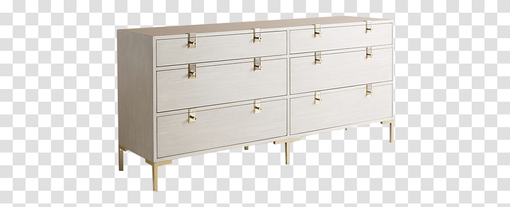 Ingram Six Drawer Dresser Light Grey Ingram Six Drawer Dresser, Furniture, Sideboard, Cabinet Transparent Png