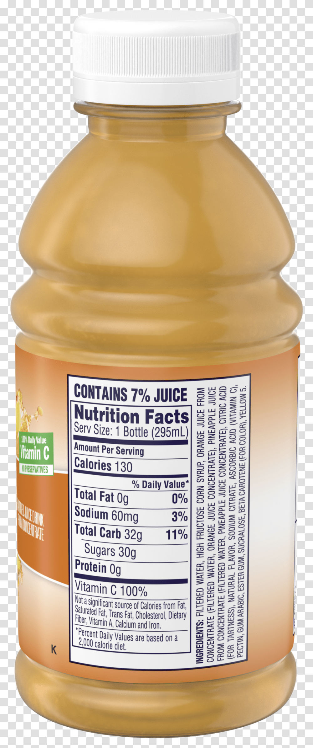 Ingredients Drink Label Nutrition Facts Ingredients Plastic Bottle, Food, Plant, Syrup, Seasoning Transparent Png
