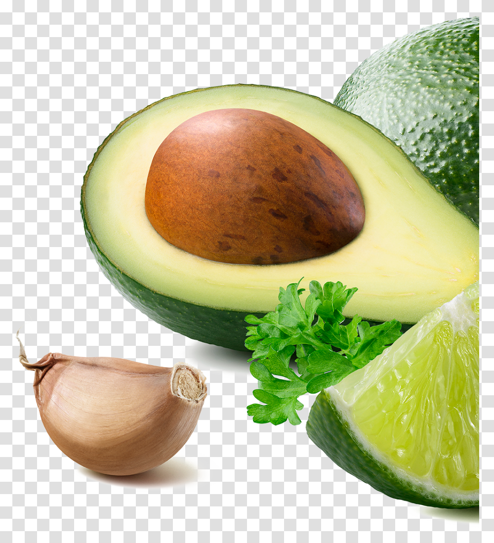 Ingredients For Guacamole Including Avocado Lime Avocado, Plant, Fruit, Food, Banana Transparent Png
