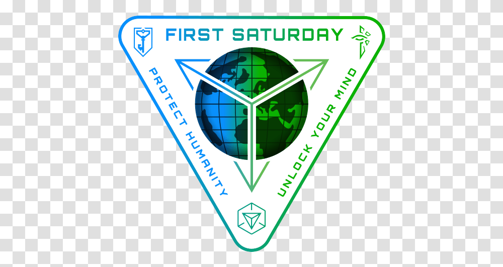 Ingressfs Fev Games Ingress First Saturday Logo, Symbol, Astronomy, Outer Space, Universe Transparent Png