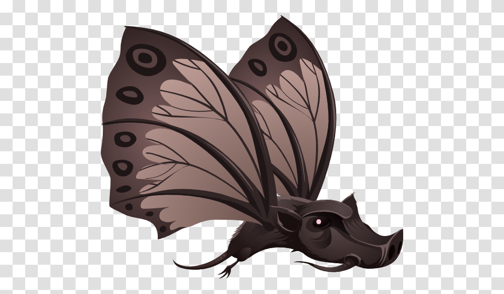 Inhabitants Npc Butterfly Svg Clip Arts Pig Butterfly, Animal, Insect, Invertebrate, Bird Transparent Png