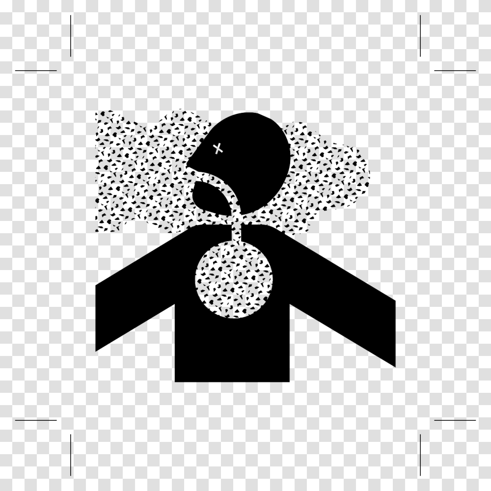 Inhalation Symbol, Stencil, Logo, Trademark, Label Transparent Png