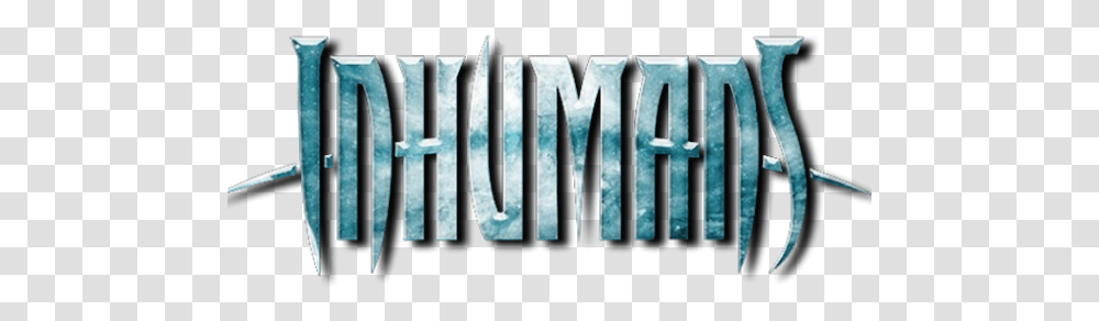 Inhumans Marvel Srie Netflix Logo Logotype Logotipo Inhumans Black Bolt And Medusa Tv, Word, Alphabet, Text, Outdoors Transparent Png