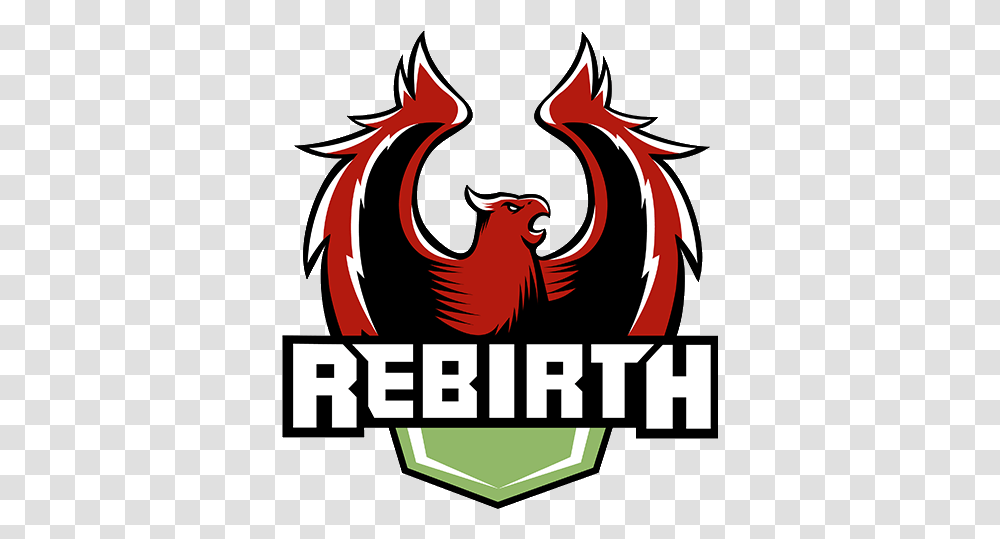 Inicio Rebirth Esports Rebirth Esports Logo, Poster, Advertisement, Symbol, Animal Transparent Png