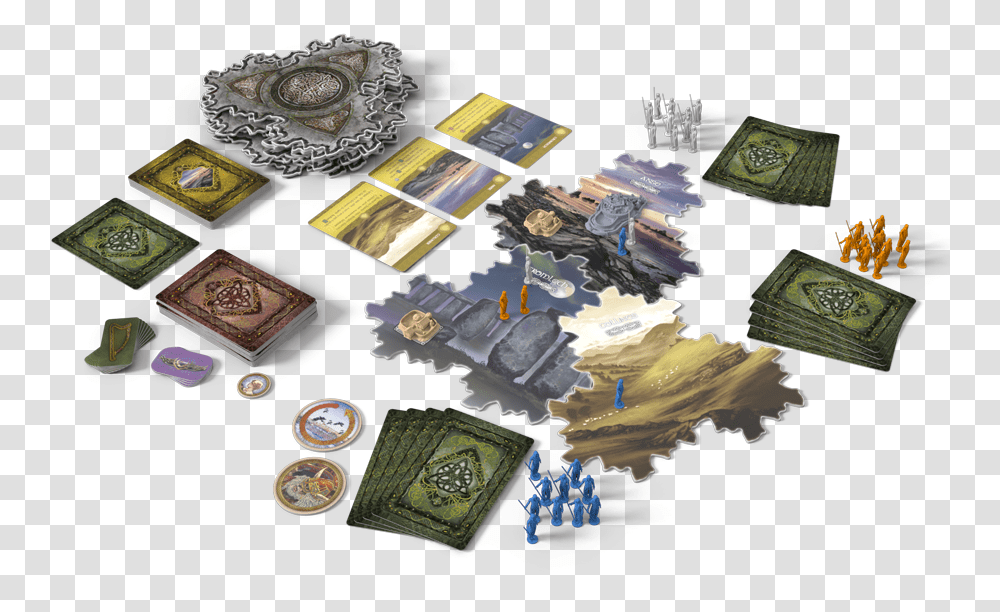 Inis Board Game, Monastery, Housing, Money Transparent Png
