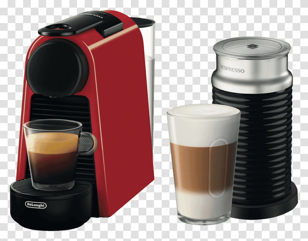 Inissia Vs Essenza Mini, Coffee Cup, Espresso, Beverage, Drink Transparent Png