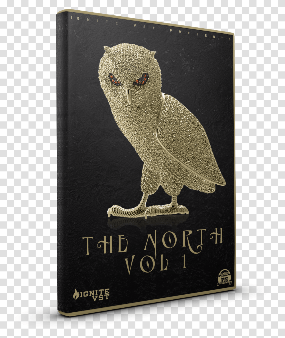 Initial Audio North Volume, Bird, Animal, Owl, Text Transparent Png