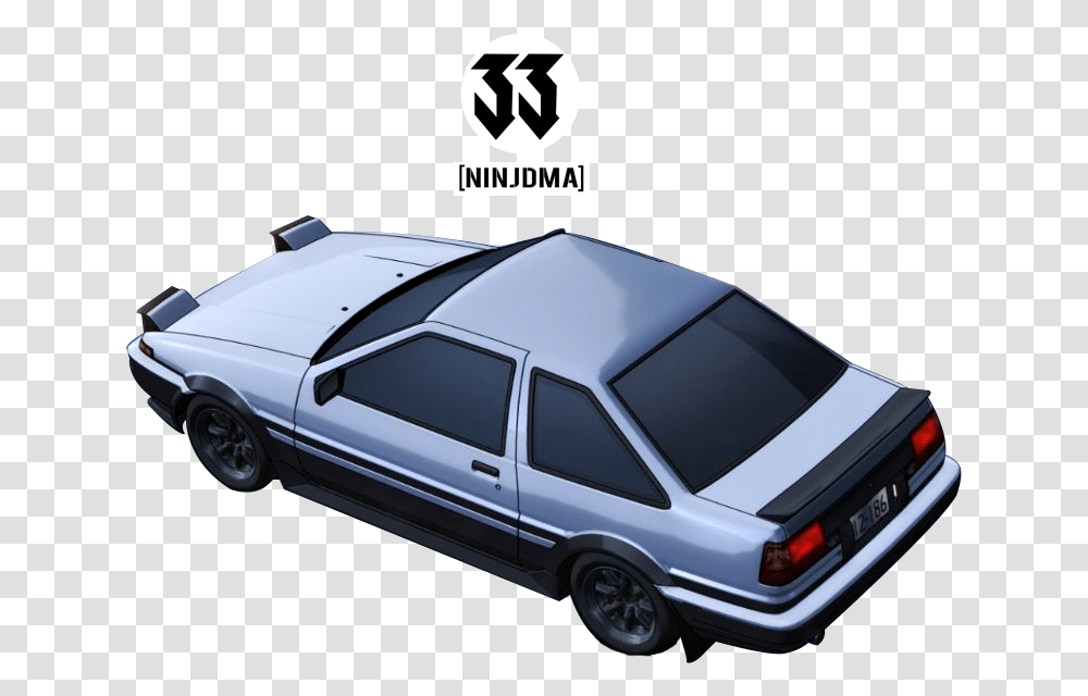 Initial D Car Image With No Initial D, Vehicle, Transportation, Automobile, Sedan Transparent Png
