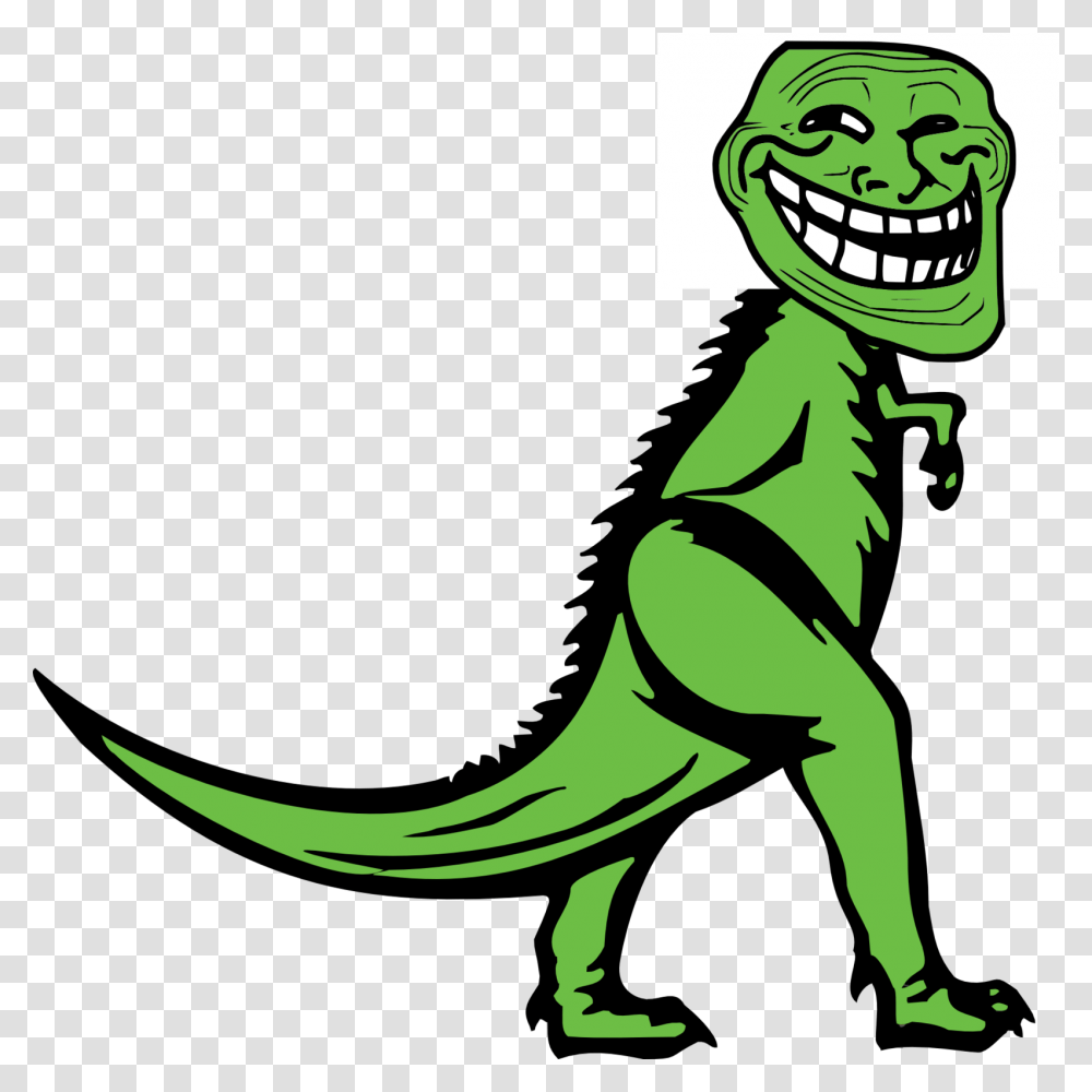 Initial Troll Offering Fires Back, Dinosaur, Reptile, Animal, T-Rex Transparent Png