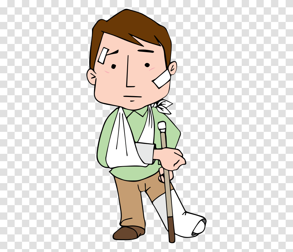 Injured Injured Person Clipart, Human, Nurse, Chef, Doctor Transparent Png