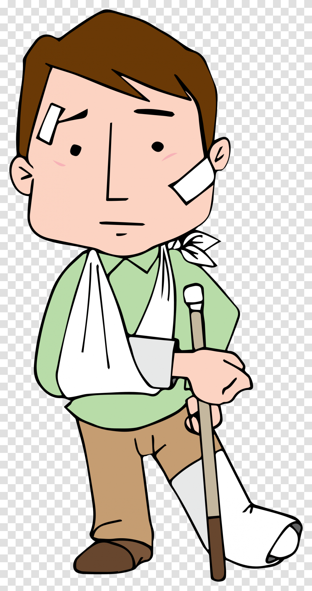 Injury Clipart, Person, Human, Chef, Nurse Transparent Png