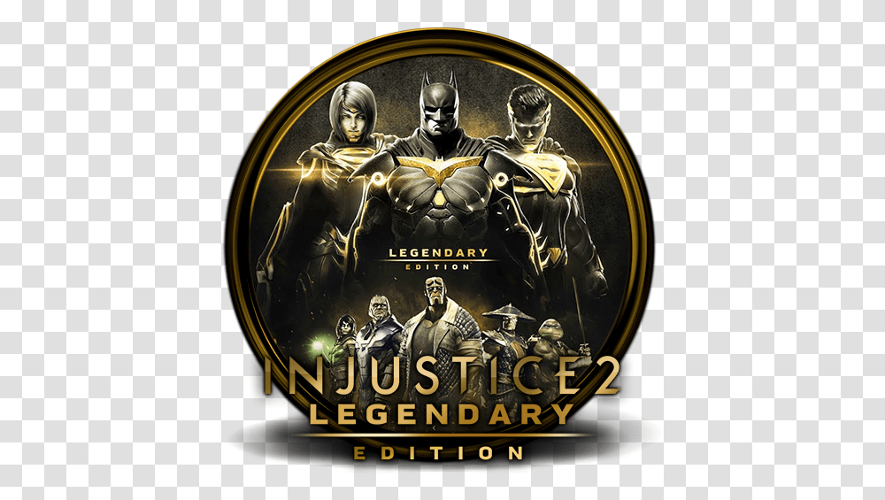 Injustice 2 Legendary Edition Injustice 2 Icon, Poster, Advertisement, Person, Human Transparent Png