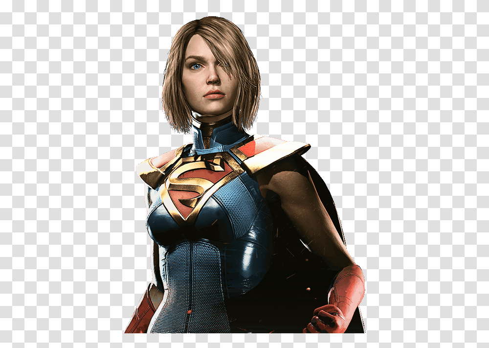 Injustice 2 Super Girl, Costume, Person, Human, Overwatch Transparent Png