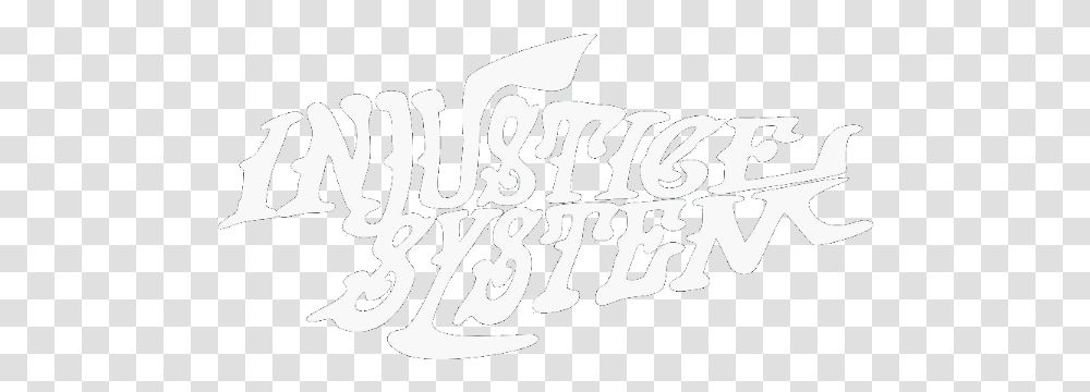 Injustice System Calligraphy, Text, Handwriting, Label, Zebra Transparent Png
