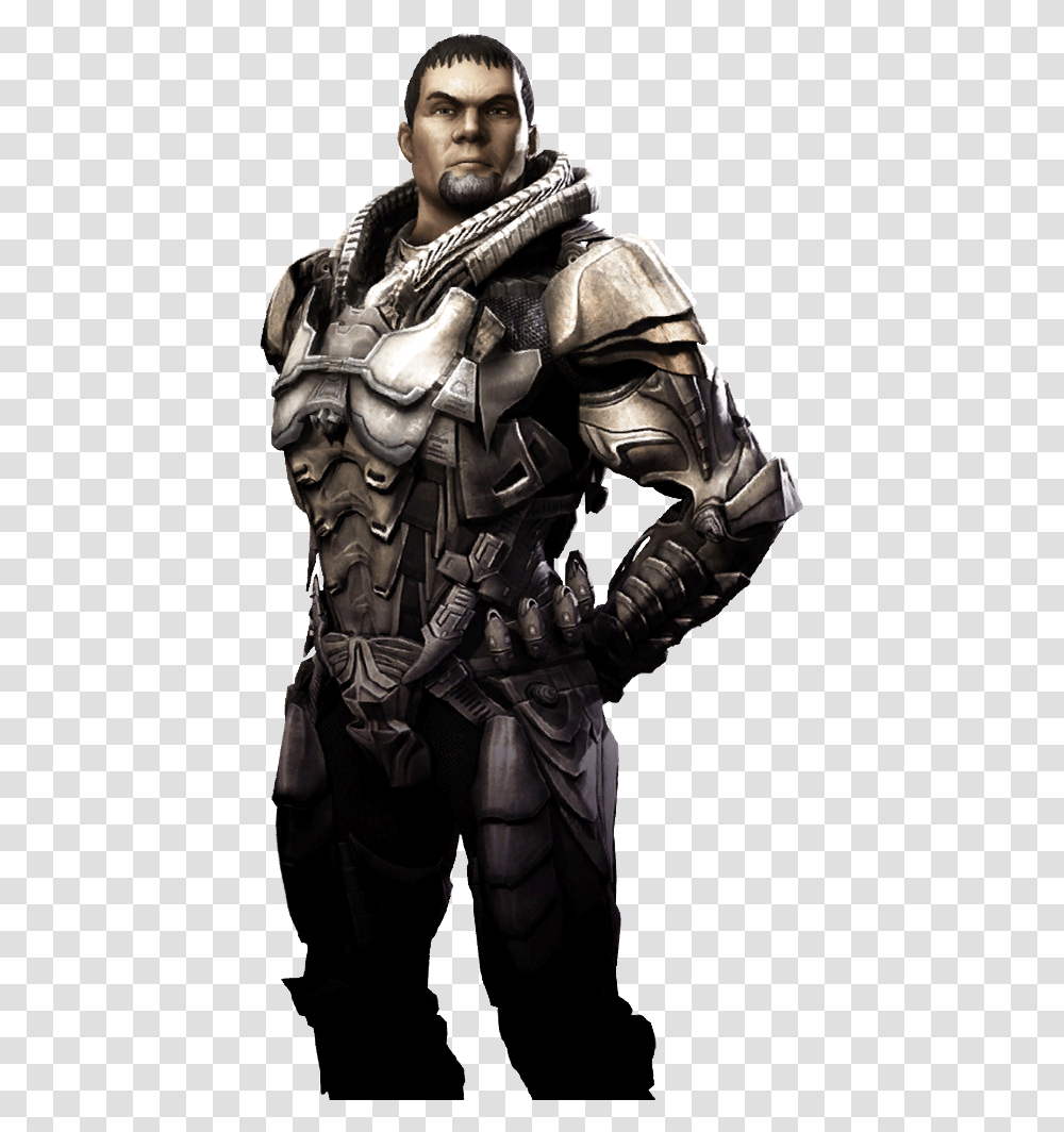 Injustice Zod Man Of Steel, Armor, Person, Human, Face Transparent Png