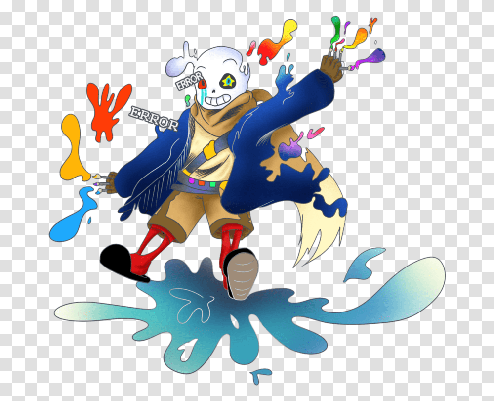 Ink And Error Sans Fusion, Person, Outdoors Transparent Png