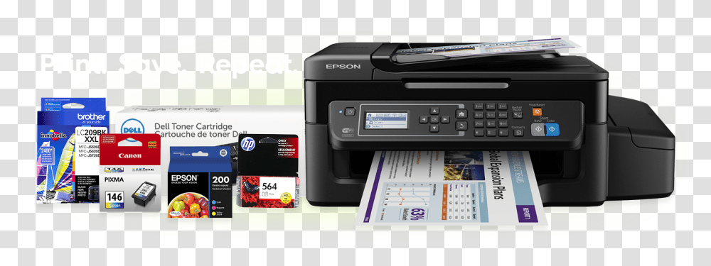 Ink Cartridge Printer, Machine Transparent Png