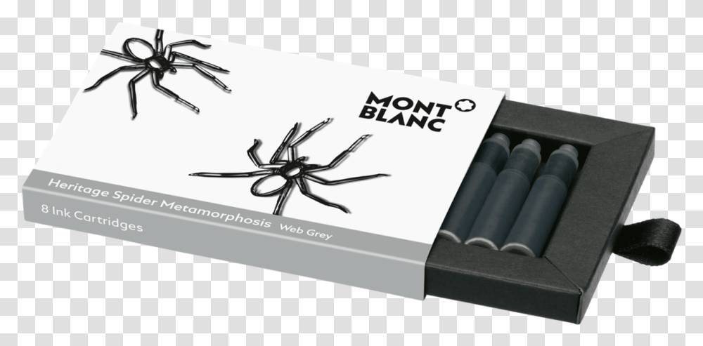 Ink Cartridges Heritage Spider Gray Montblanc Ladies Edition Pearl, Insect, Invertebrate, Animal, Ceiling Fan Transparent Png