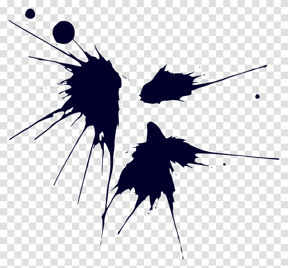 Ink Drop, Silhouette, Stencil Transparent Png