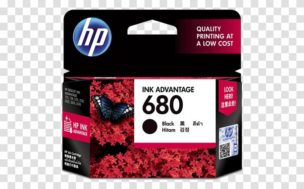 Ink Hp 680 Color Ink Cartridge, Paper, Flyer, Poster Transparent Png
