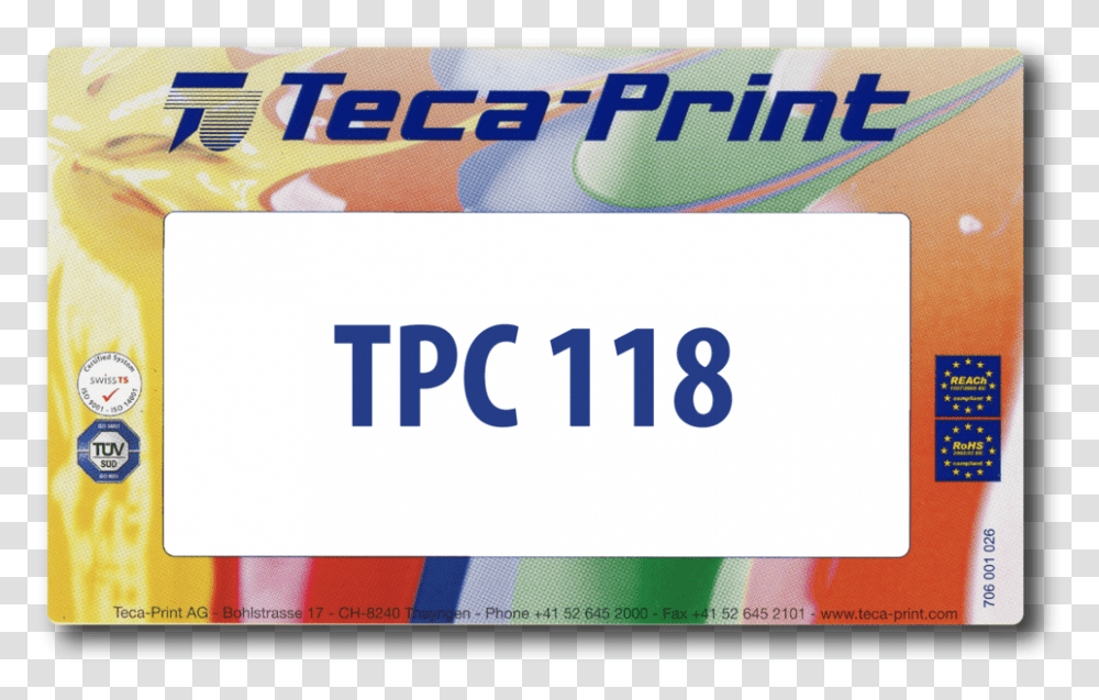 Ink I Tpc 118 Teca Print Tpc, Word, Alphabet, Label Transparent Png