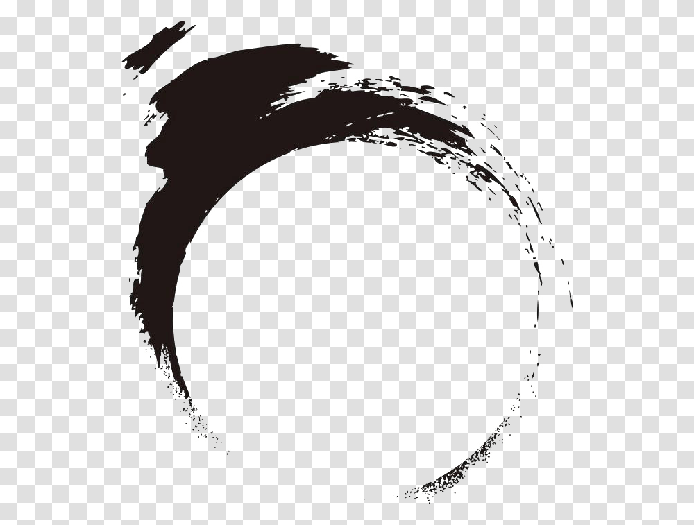 Ink Mark Picture Ink Circle, Stencil, Accessories, Accessory, Stain Transparent Png
