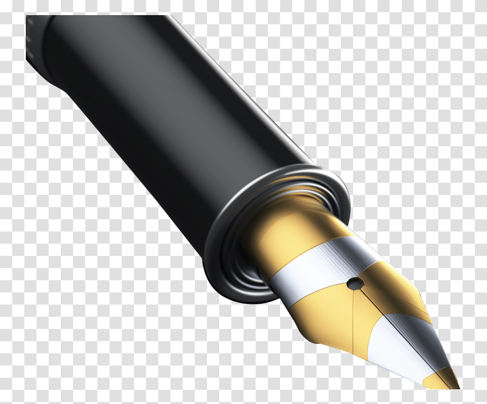 Ink Pen Calligraphy Pen On Background, Fountain Pen Transparent Png
