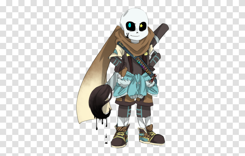 Ink Sans, Comics, Book, Manga, Person Transparent Png