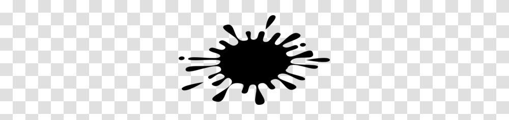 Ink Splash With Drops Clip Art, Gray, World Of Warcraft Transparent Png