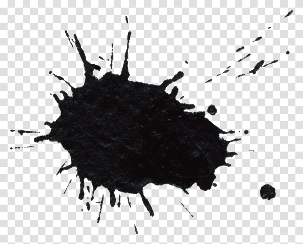 Ink Stain Black Ink Drop, Outdoors, Nature, Water, Droplet Transparent Png