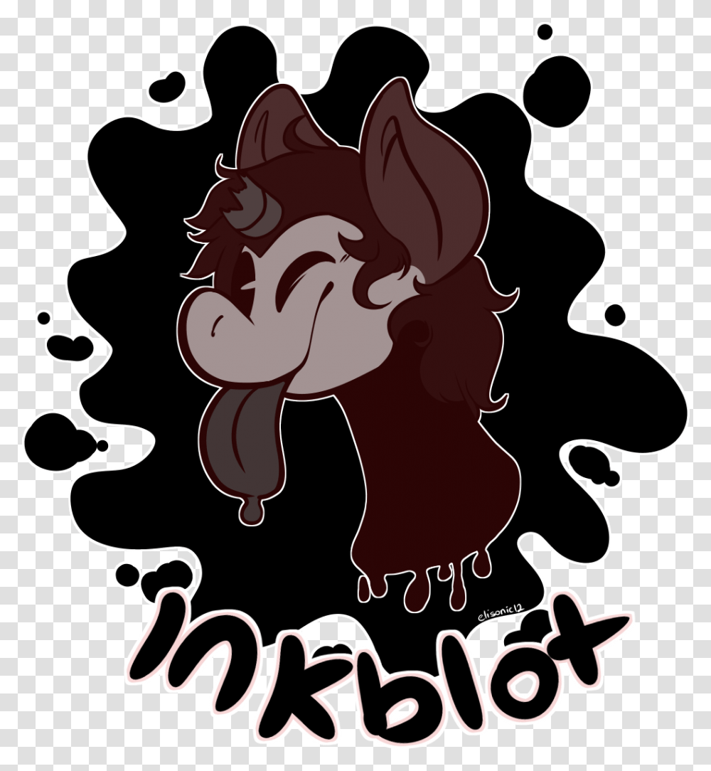 Inkblot Artfight Illustration, Poster, Label Transparent Png