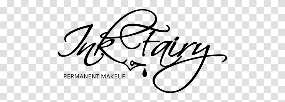Inkfairy Permanent Makeup Vector Logo Illustration, Gray, World Of Warcraft Transparent Png