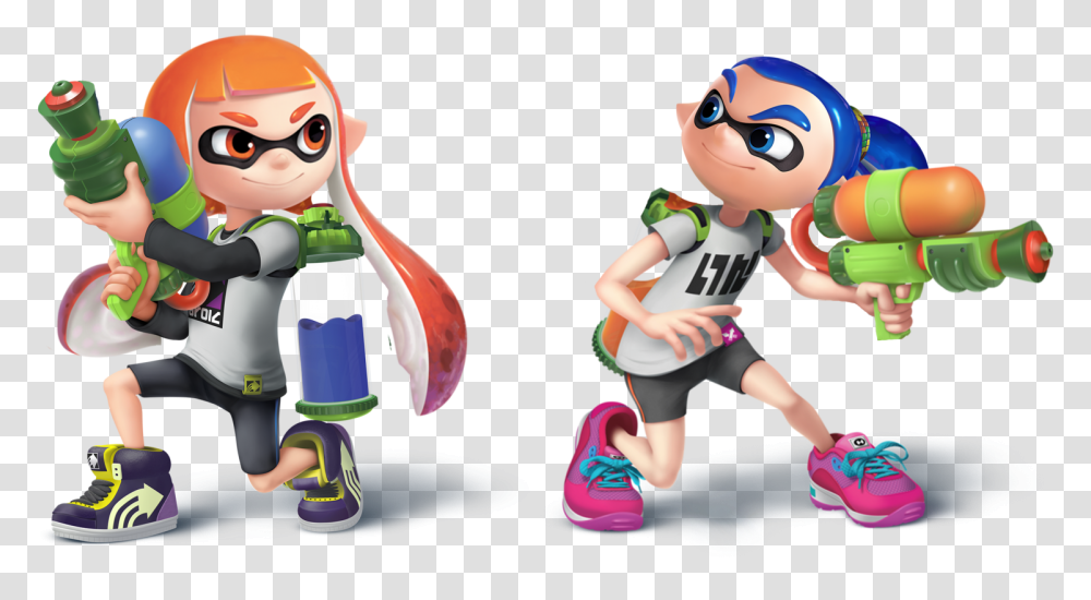 Inkling Girl And Inkling Boy Download Inkling Boy And Girl, Shoe, Footwear, Apparel Transparent Png