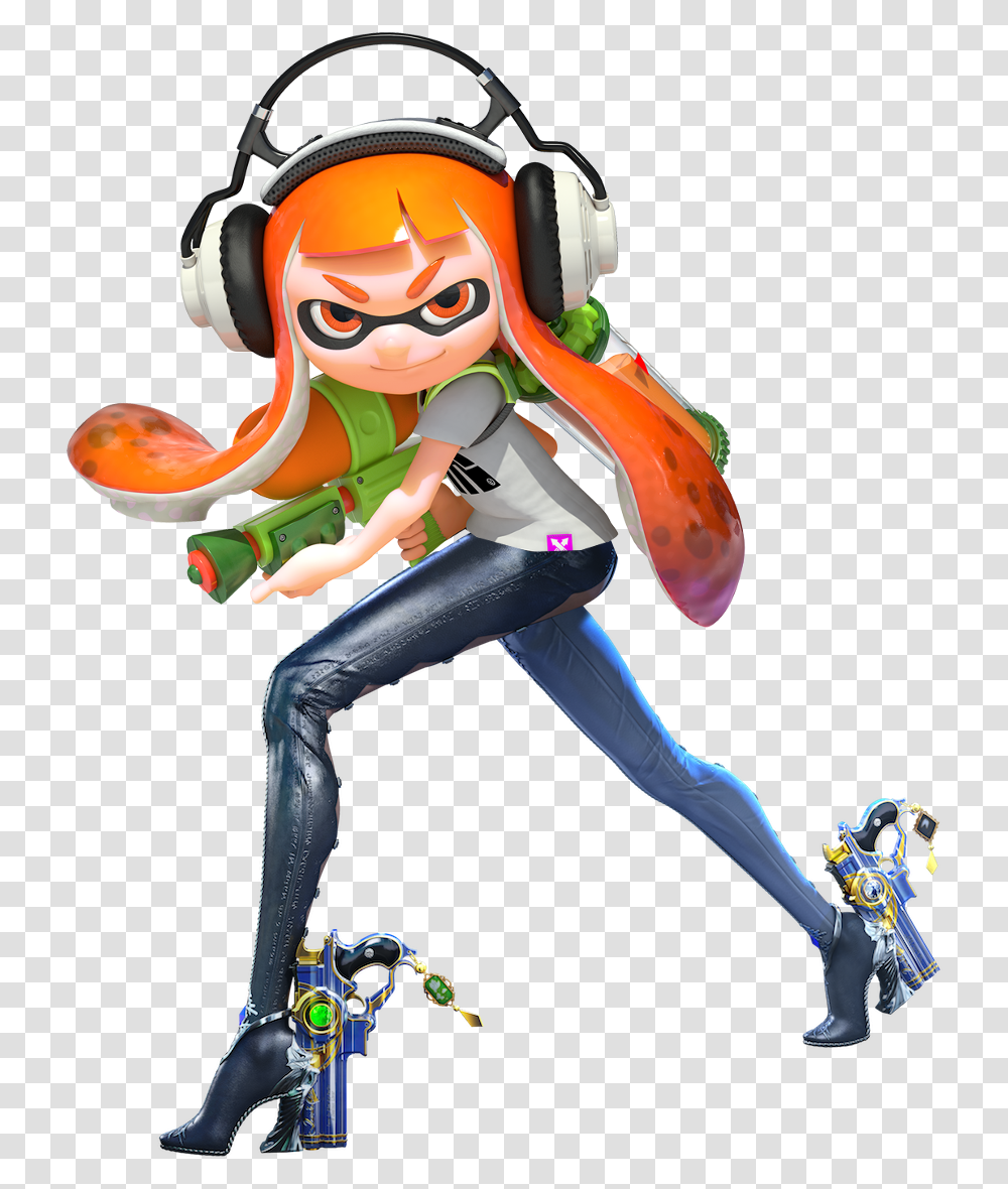 Inkling Nintendo, Person, Human, Hand, Electronics Transparent Png