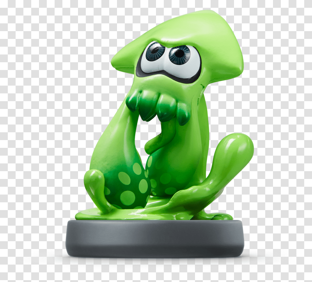 Inkling Squid Splatoon 2 Inkling Boy Green, Toy, Figurine, Plant, Pottery Transparent Png
