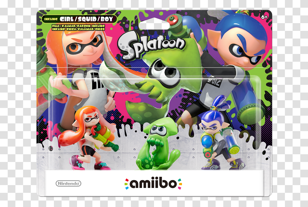 Inkling, Toy, Super Mario, Label Transparent Png