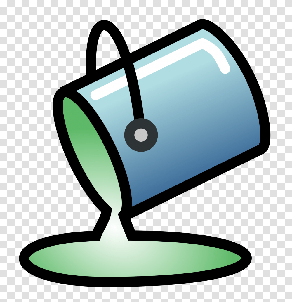 Inkscape Icons Color Fill, Lighting, Lamp, Cylinder, Bucket Transparent Png