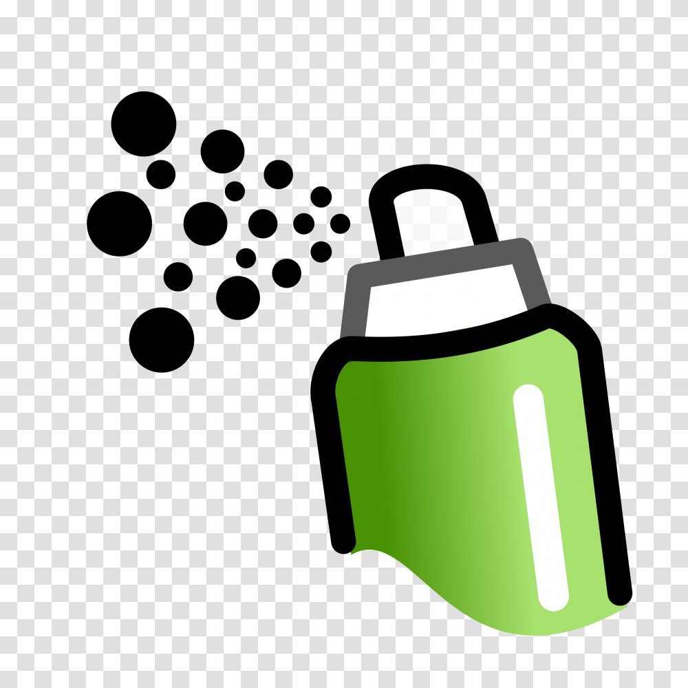Inkscape Icons Tool Spray, Bottle, Green Transparent Png