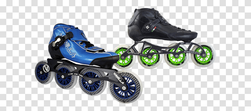Inline Skates 4 Wheel Inline Skate Speed Skate, Machine, Transportation, Vehicle, Tire Transparent Png
