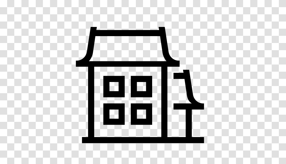 Inn Apartment Apartment Architecture Icon With And Vector, Gray, World Of Warcraft Transparent Png