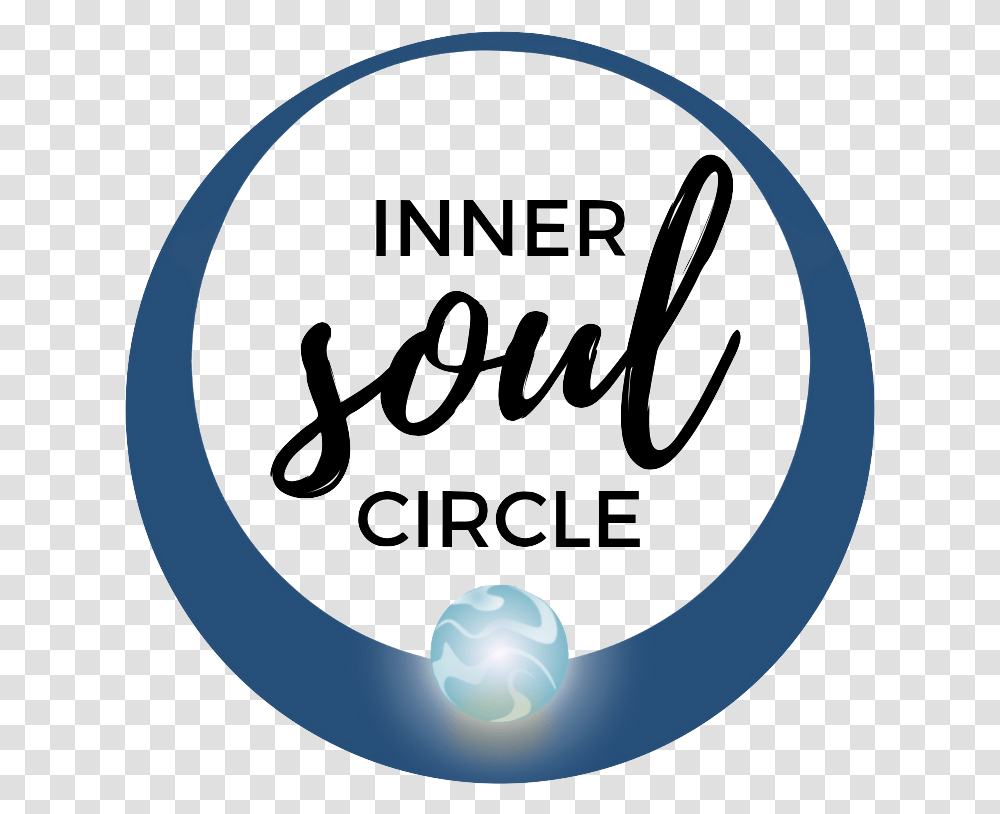 Inner Soul Logo Circle, Hand, Alphabet, Handwriting Transparent Png