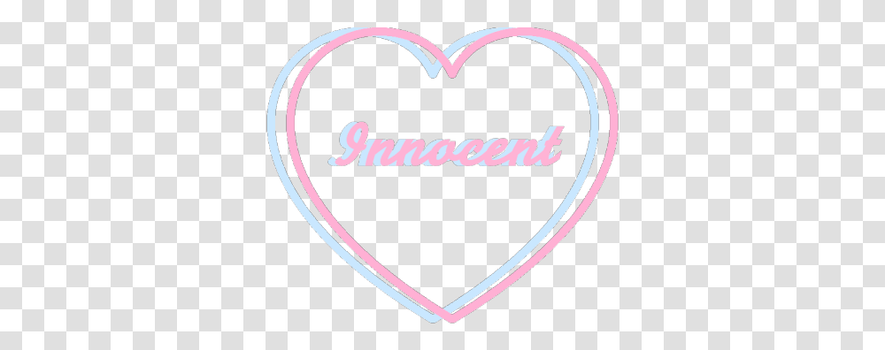 Innocent Pastelheart Pastelaesthetic Freetoedit Cute Aesthetic Heart, Rug, Logo, Trademark Transparent Png