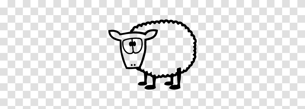 Innocent Sheep Lamb Sticker, Mammal, Animal, Bow Transparent Png